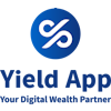 Yield App logo white